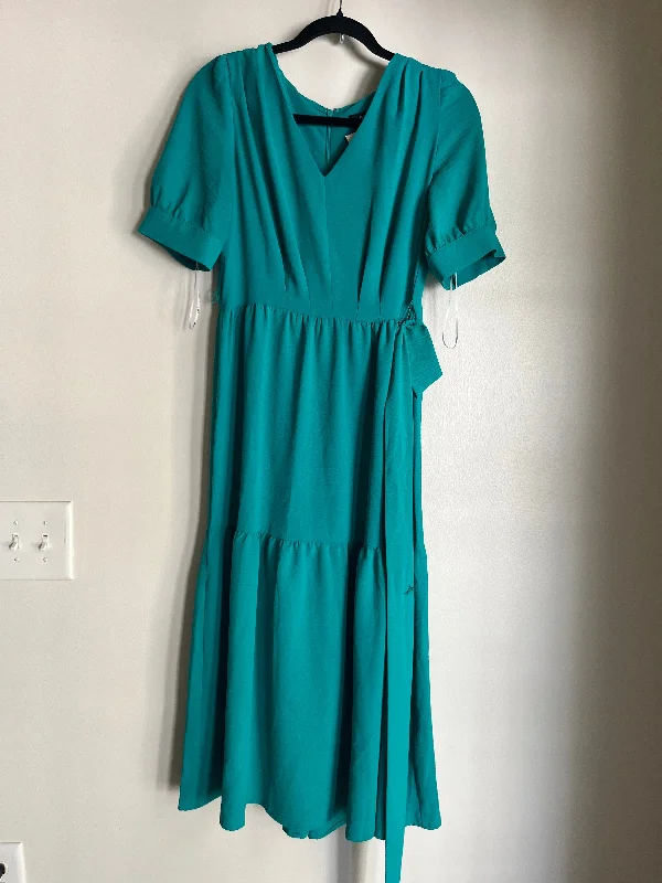 Dress Casual Maxi By Dkny O In Green, Size: S