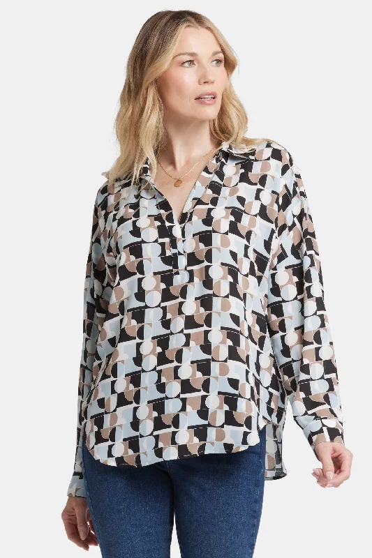 Becky Blouse - Light & Fog