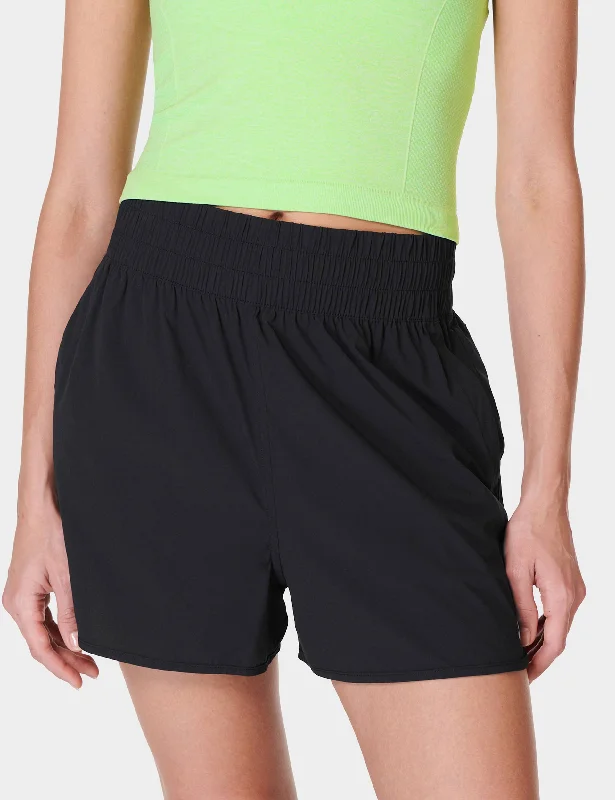 Relay Shell Shorts - Black