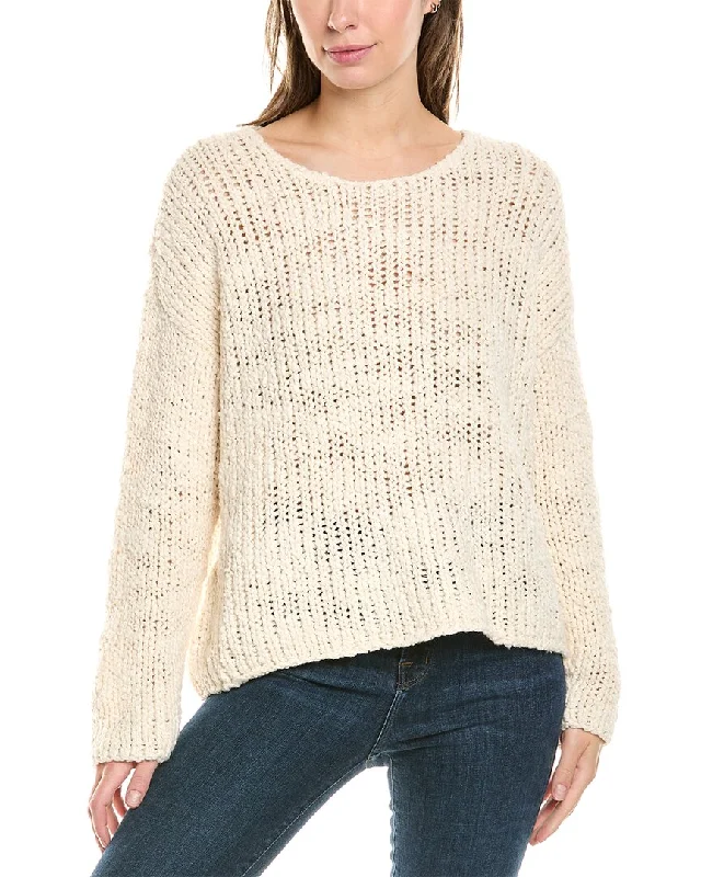 EILEEN FISHER Round Neck Box Sweater