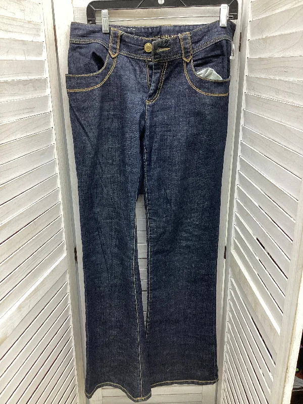 Jeans Boot Cut By Michael Kors In Blue Denim, Size: 8