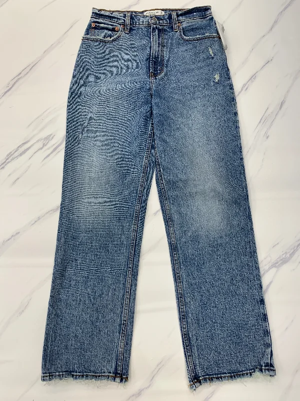 Jeans Straight By Abercrombie And Fitch, Size: 6