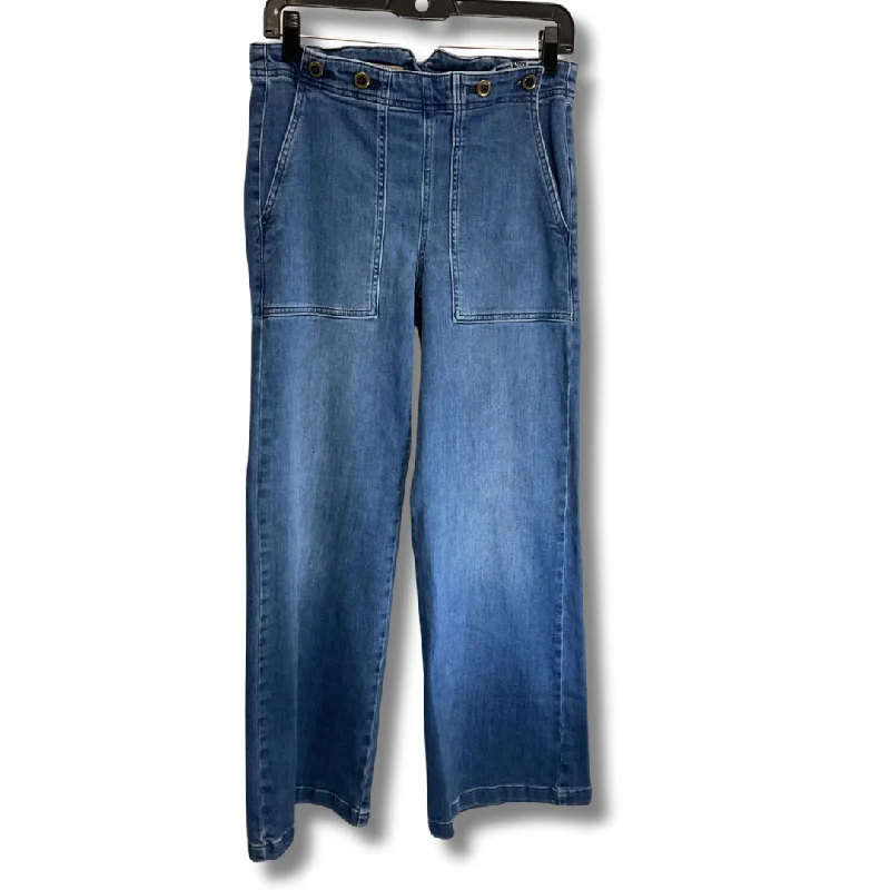 Jeans Straight By Pilcro In Blue, Size: 6p