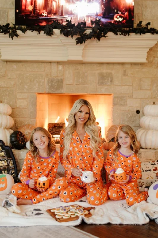 Kid's Creepy Cute Halloween Cookie Bamboo Pajama Set Macy Blackwell X Pink Lily FINAL SALE