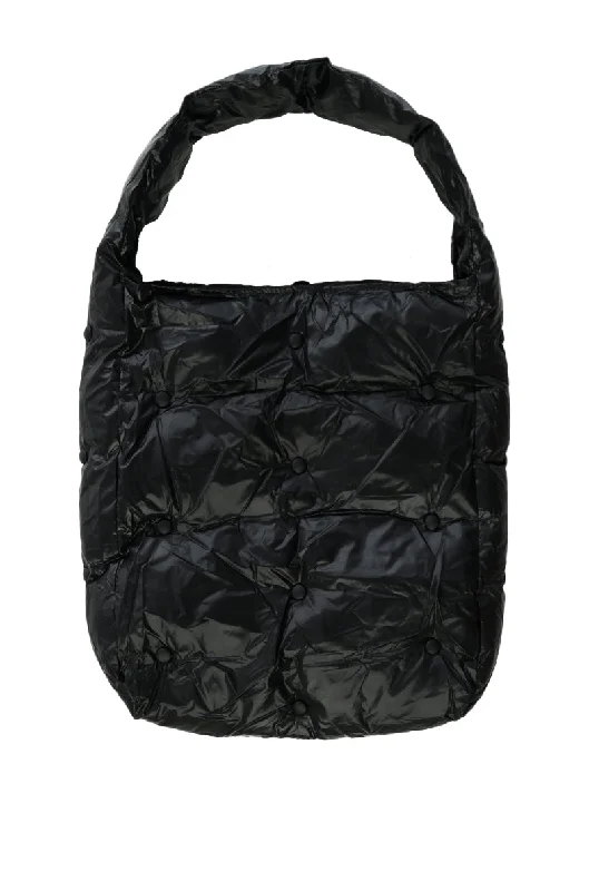 CAMPING TUFTED PUFFER TOTE