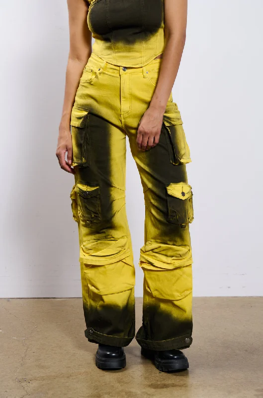 WHAT THE PRICE DENIM CARGO PANT