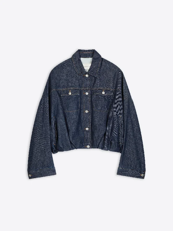 Denim blouson