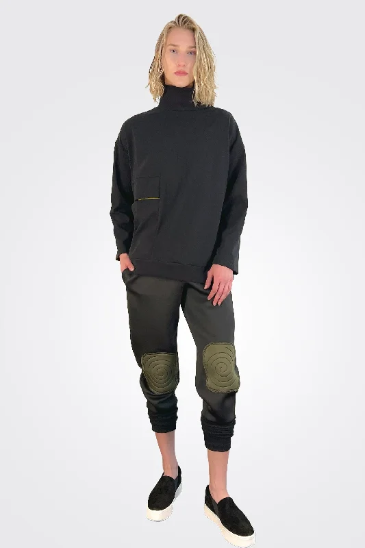 Mars Patch Pants - Black