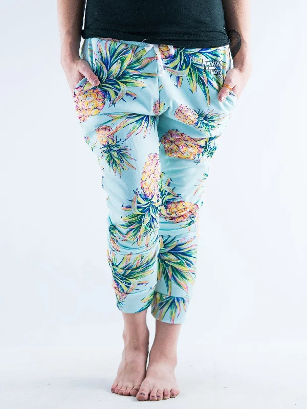 Pastel Pineapple Unisex Pajama Pants