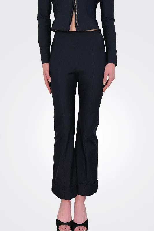 Verdell Tech Stretch Cuffed Pant - Black